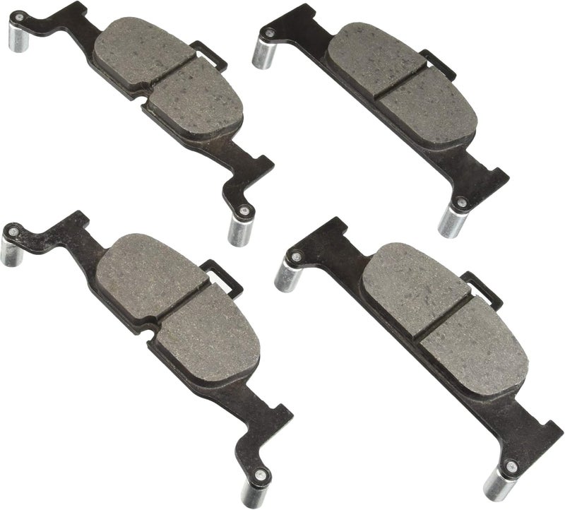 Bendix Priority1 CFC1897 Ceramic Front Brake Pads for Audi A4 2018-2017,A4 allroad 2021-2016,A4 Quattro 2023-2017,A5 2019-2018,A5 Quattro 2023-2018,A5 Sportback 2023-2018,A6 Quattro 2021-2019,Q5 2018 - Image 1